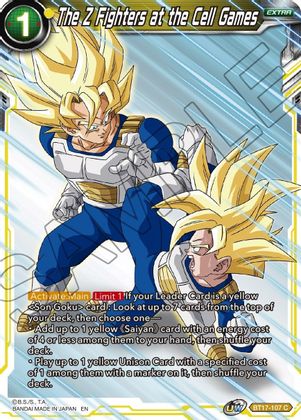 The Z Fighters at the Cell Games (BT17-107) [Ultimate Squad] | Amazing Games TCG