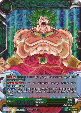 Broly, The Unstoppable Horror (P-006) [Promotion Cards] | Amazing Games TCG