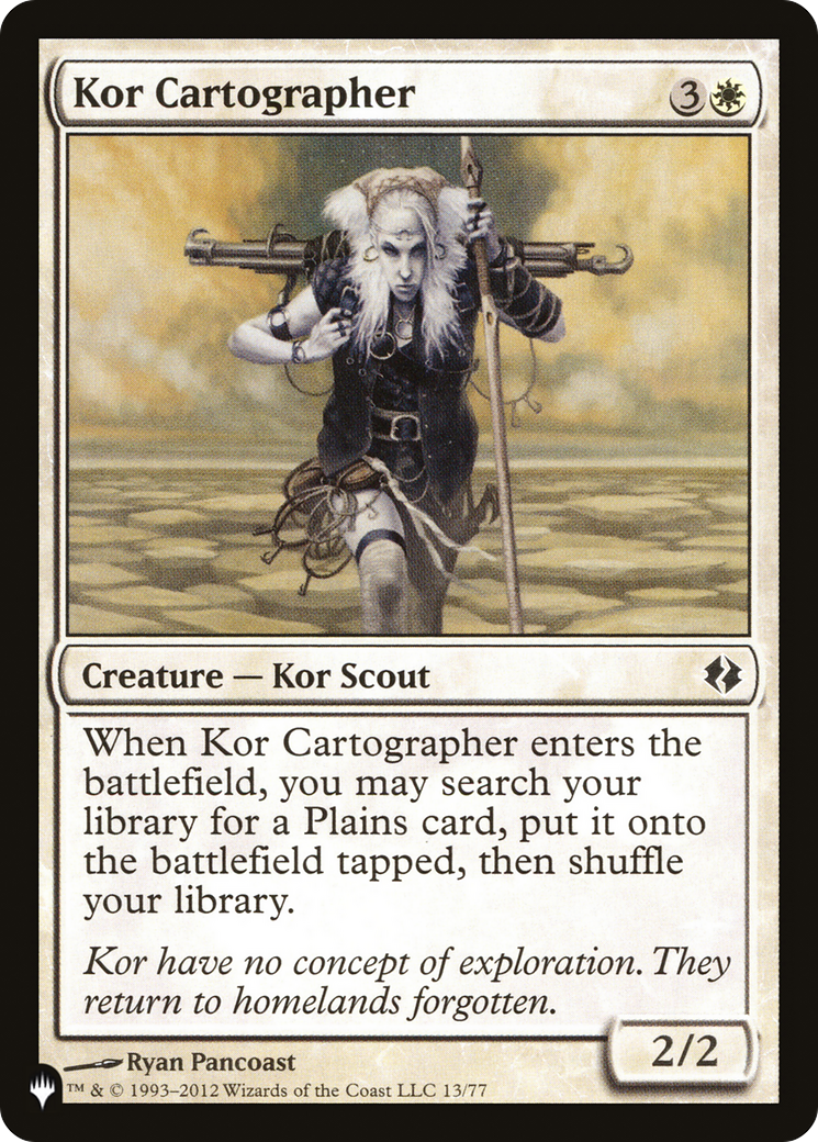 Kor Cartographer [The List Reprints] | Amazing Games TCG