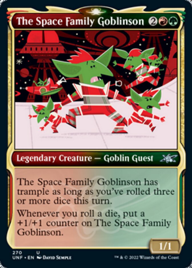 The Space Family Goblinson (Showcase) [Unfinity] | Amazing Games TCG