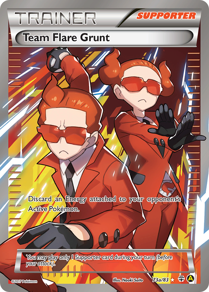 Team Flare Grunt (73a/83) [Alternate Art Promos] | Amazing Games TCG