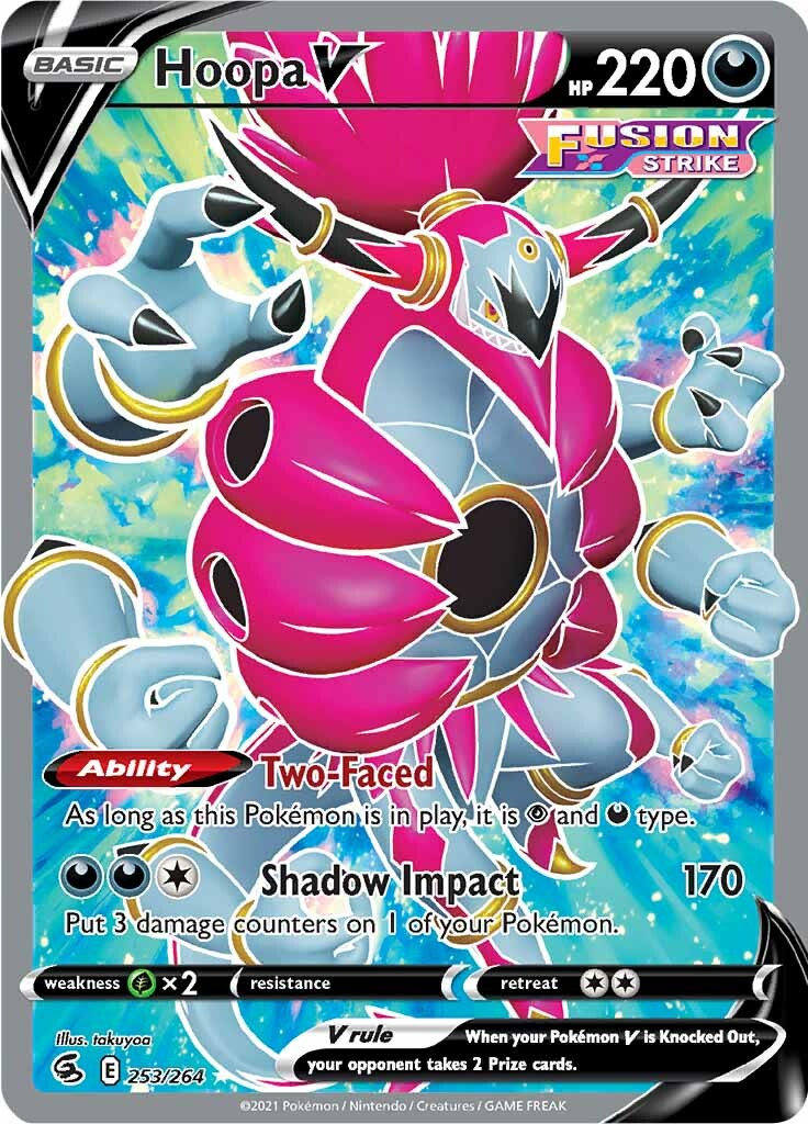 Hoopa V (253/264) [Sword & Shield: Fusion Strike] | Amazing Games TCG