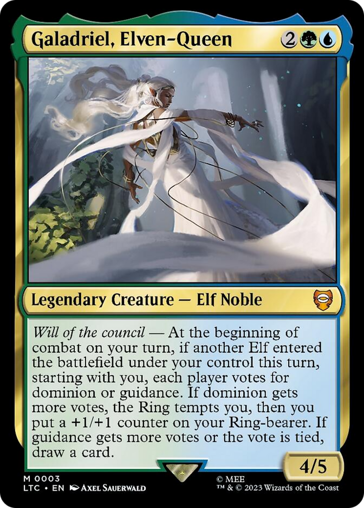 Galadriel, Elven-Queen [The Lord of the Rings: Tales of Middle-Earth Commander] | Amazing Games TCG