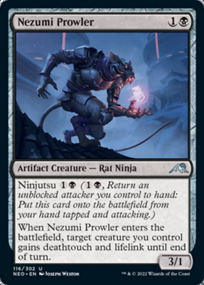 Nezumi Prowler [Kamigawa: Neon Dynasty] | Amazing Games TCG