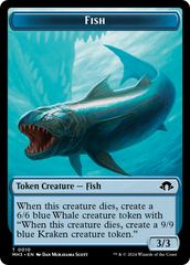 Servo // Fish Double-Sided Token [Modern Horizons 3 Tokens] | Amazing Games TCG