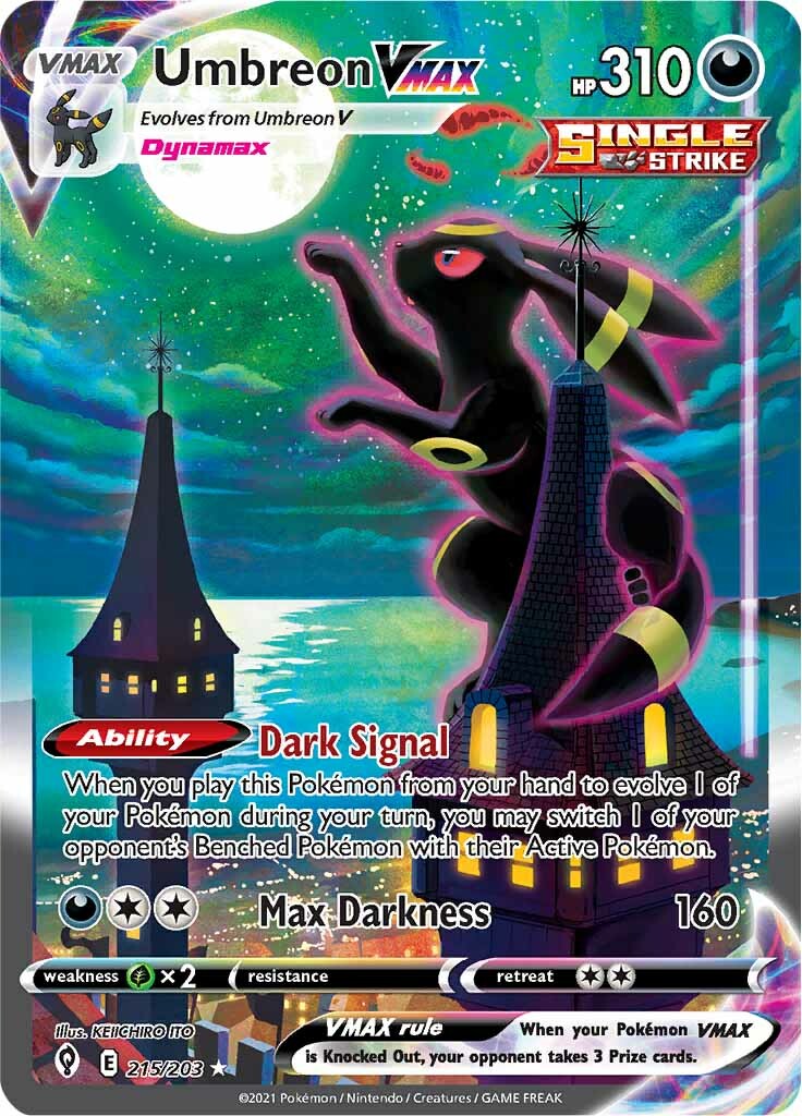 Umbreon VMAX (215/203) [Sword & Shield: Evolving Skies] | Amazing Games TCG