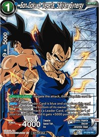 Son Goku & Vegeta, Saiyan Synergy (Winner Stamped) (P-276) [Tournament Promotion Cards] | Amazing Games TCG