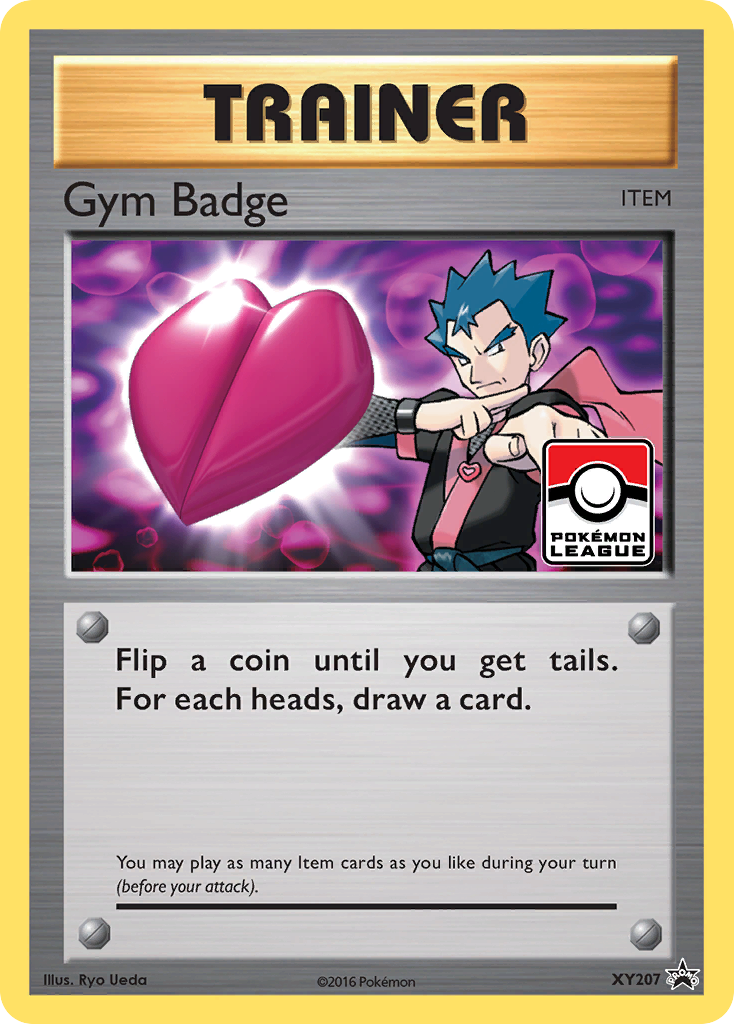 Gym Badge (XY207) (Koga) [XY: Black Star Promos] | Amazing Games TCG