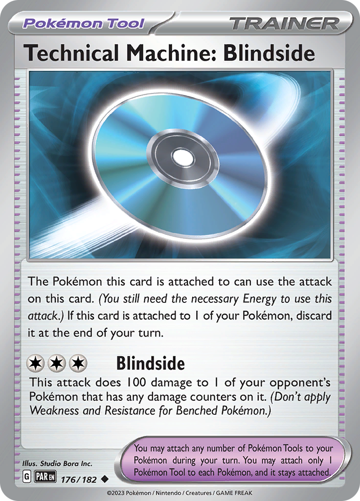 Technical Machine: Blindside (176/182) [Scarlet & Violet: Paradox Rift] | Amazing Games TCG