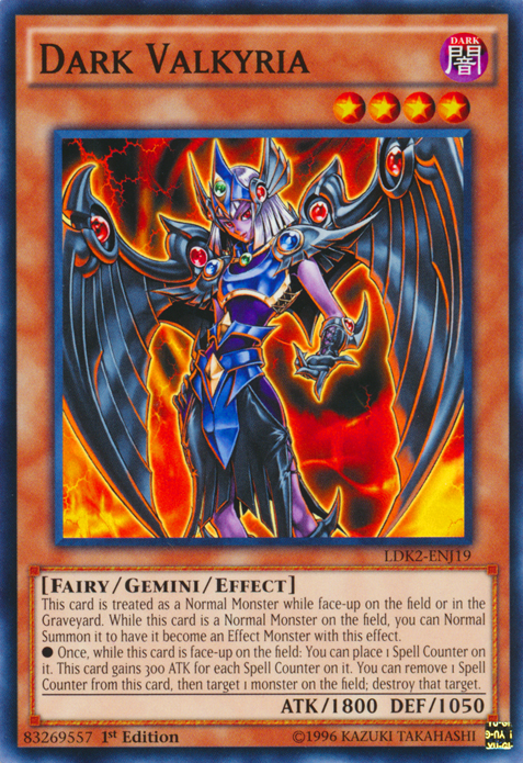 Dark Valkyria [LDK2-ENJ19] Common | Amazing Games TCG