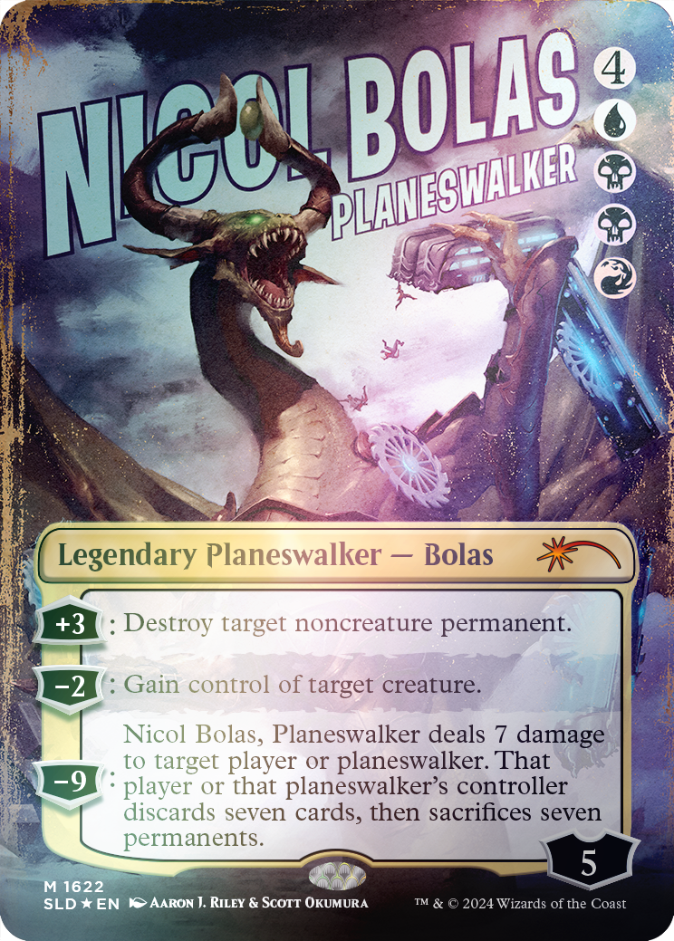 Nicol Bolas, Planeswalker (Rainbow Foil) [Secret Lair Drop Series] | Amazing Games TCG