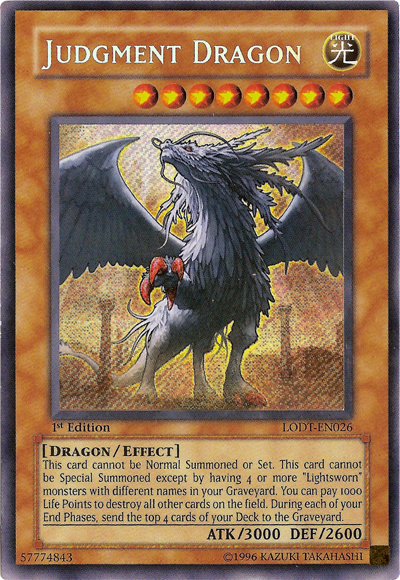 Judgment Dragon [LODT-EN026] Secret Rare | Amazing Games TCG