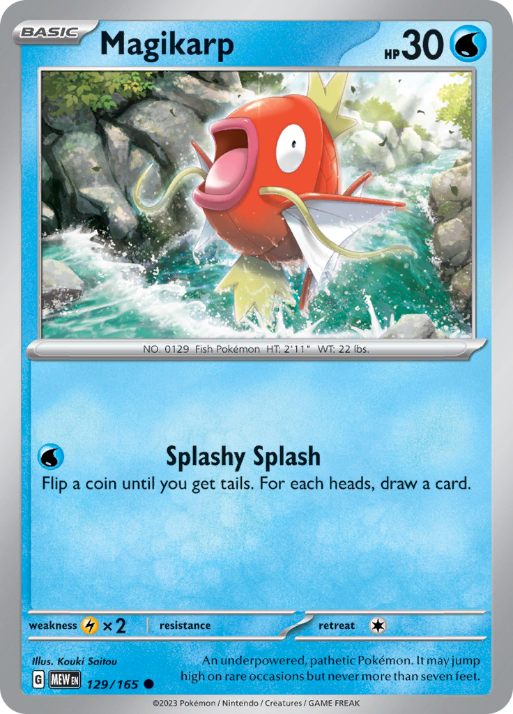 Magikarp (129/165) [Scarlet & Violet: 151] | Amazing Games TCG