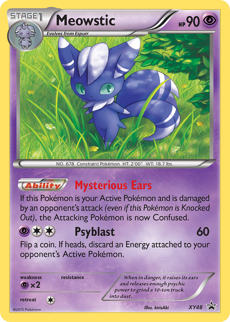 Meowstic (XY48) [XY: Black Star Promos] | Amazing Games TCG