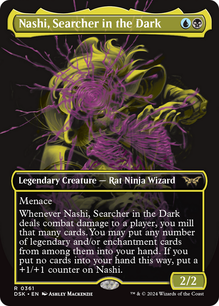 Nashi, Searcher in the Dark (Showcase) [Duskmourn: House of Horror] | Amazing Games TCG