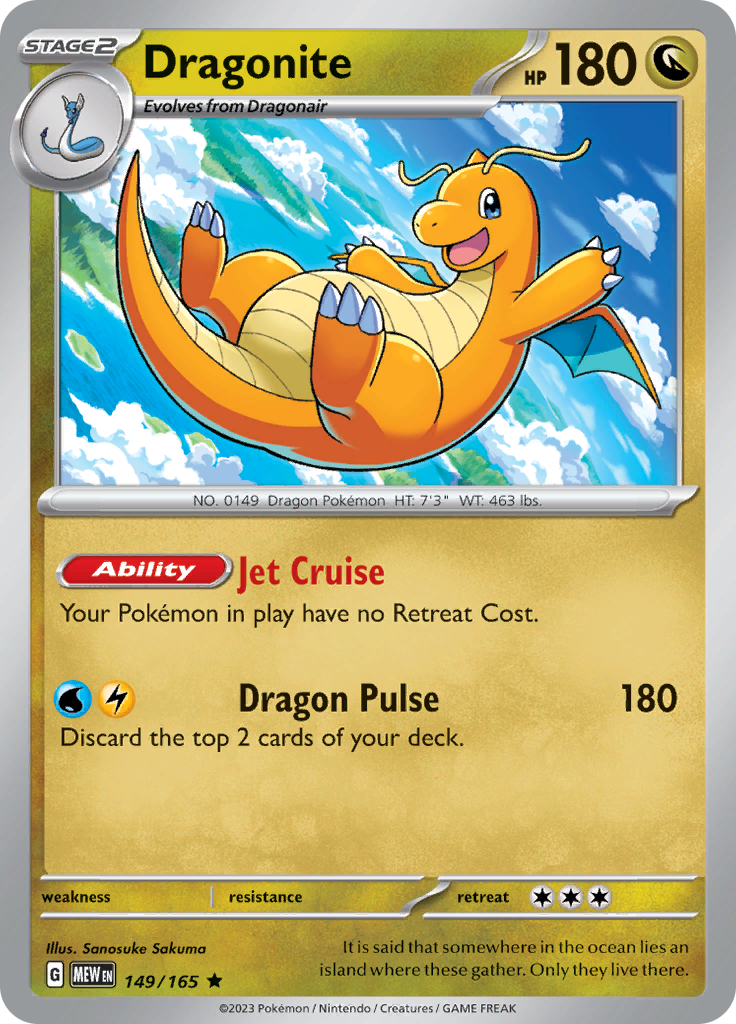 Dragonite (149/165) [Scarlet & Violet: 151] | Amazing Games TCG