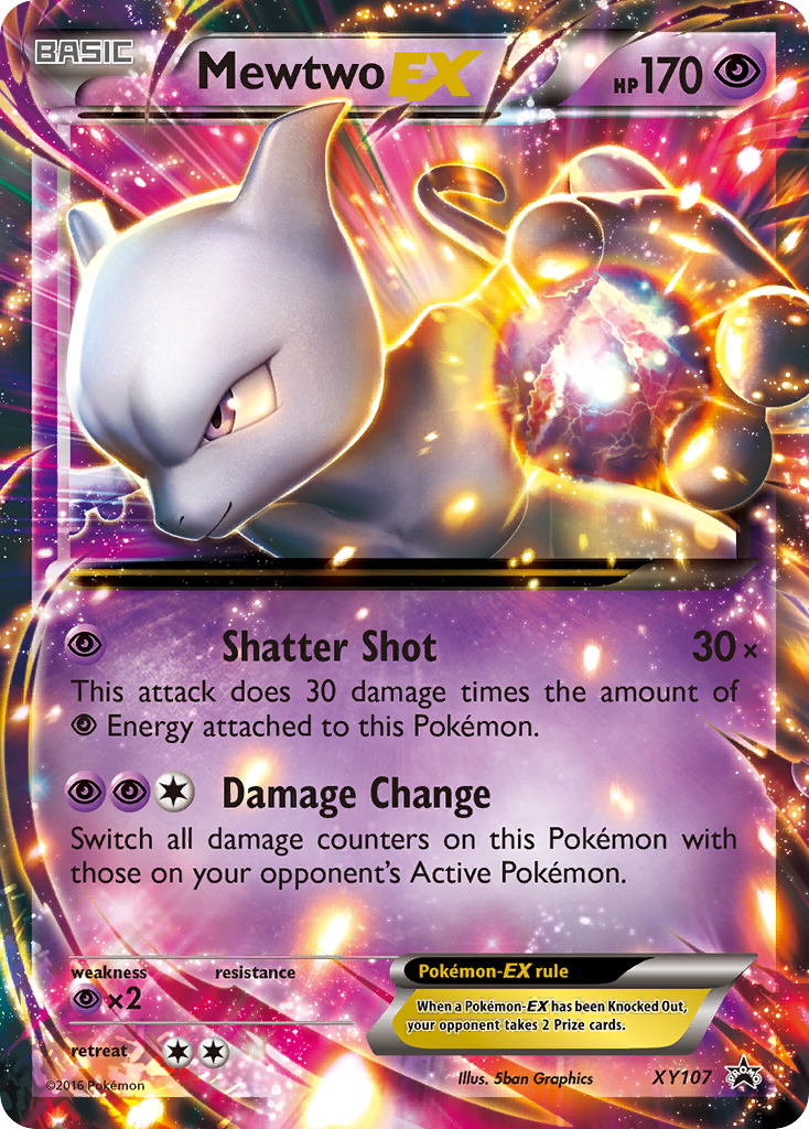 Mewtwo EX (XY107) [XY: Black Star Promos] | Amazing Games TCG