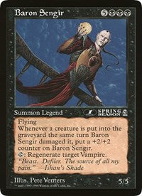 Baron Sengir (Oversized) [Oversize Cards] | Amazing Games TCG