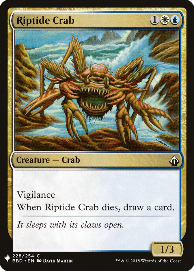 Riptide Crab [Mystery Booster] | Amazing Games TCG
