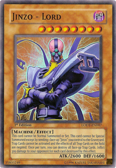 Jinzo - Lord [LODT-EN007] Super Rare | Amazing Games TCG