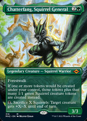 Chatterfang, Squirrel General (Borderless Alternate Art) [Modern Horizons 2] | Amazing Games TCG