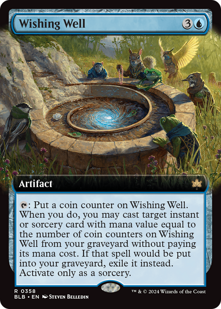 Wishing Well (Extended Art) [Bloomburrow] | Amazing Games TCG