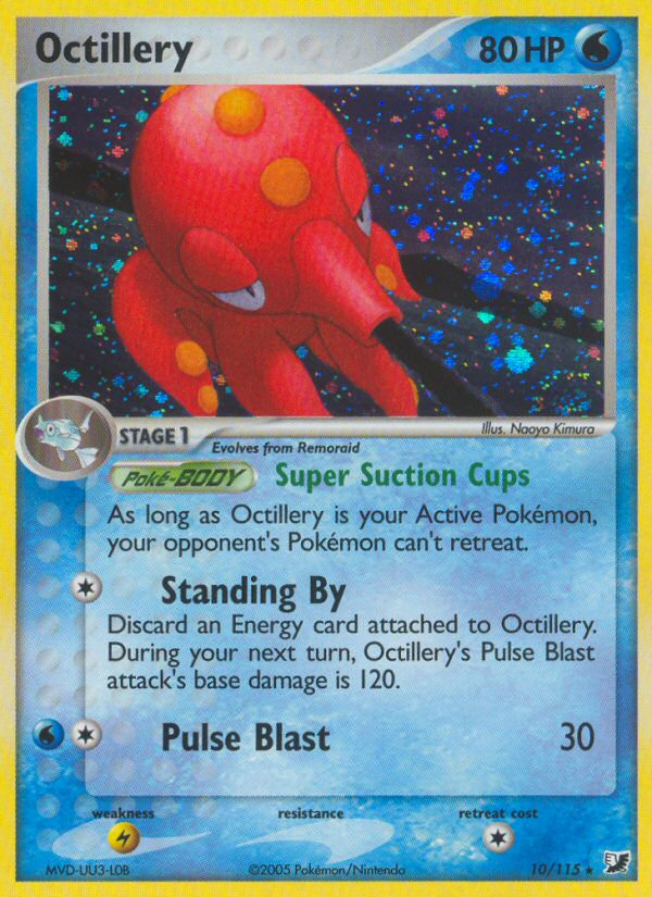 Octillery (10/115) [EX: Unseen Forces] | Amazing Games TCG