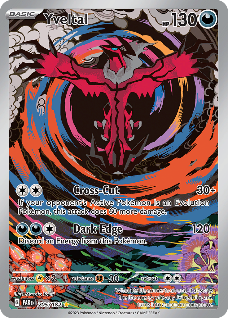 Yveltal (205/182) [Scarlet & Violet: Paradox Rift] | Amazing Games TCG