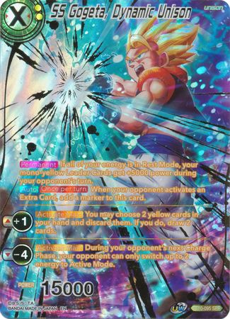 SS Gogeta, Dynamic Unison (SPR) (BT10-095) [Rise of the Unison Warrior 2nd Edition] | Amazing Games TCG