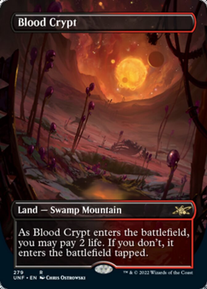 Blood Crypt (Borderless) [Unfinity] | Amazing Games TCG