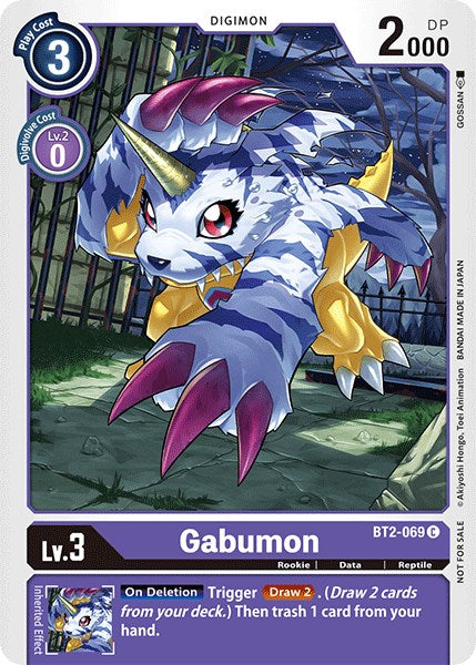 Gabumon [BT2-069] (Official Tournament Pack Vol.3) [Release Special Booster Promos] | Amazing Games TCG