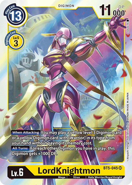 LordKnightmon [BT5-045] [Battle of Omni] | Amazing Games TCG