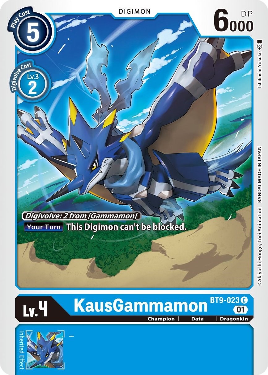 KausGammamon [BT9-023] [X Record] | Amazing Games TCG