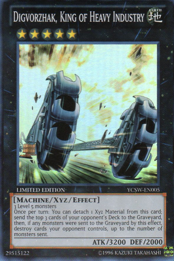 Digvorzhak, King of Heavy Industry [YCSW-EN005] Super Rare | Amazing Games TCG