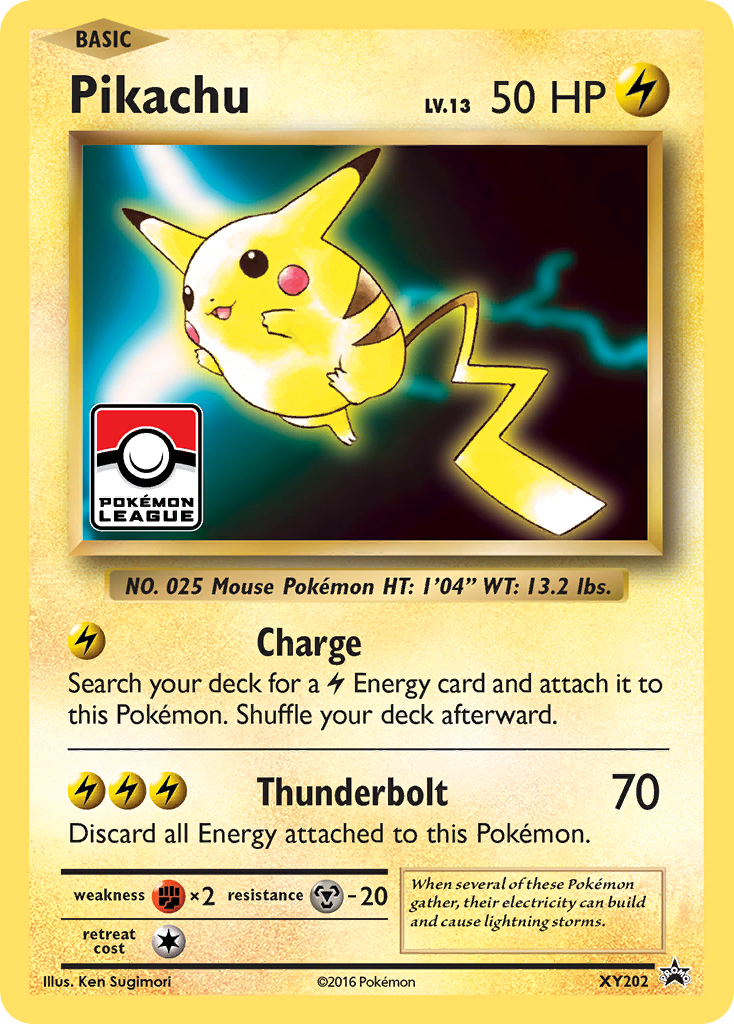 Pikachu (XY202) [XY: Black Star Promos] | Amazing Games TCG