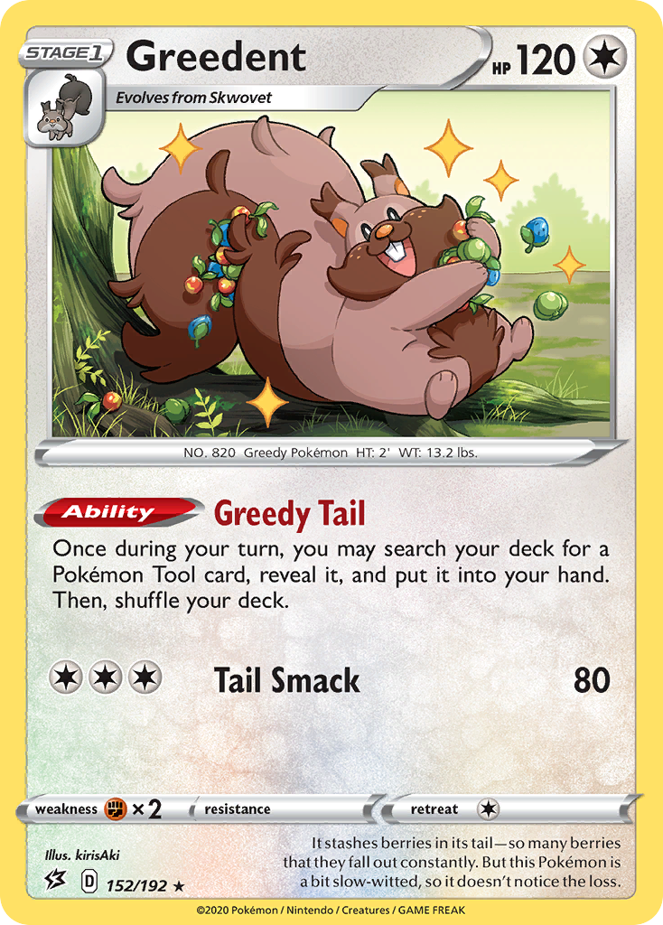 Greedent (152/192) [Sword & Shield: Rebel Clash] | Amazing Games TCG