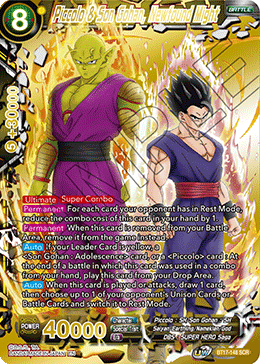 Piccolo & Son Gohan, Newfound Might (BT17-148) [Ultimate Squad] | Amazing Games TCG