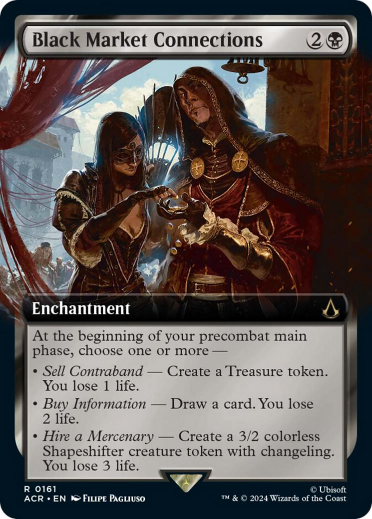 Black Market Connections (Extended Art) [Assassin's Creed] | Amazing Games TCG