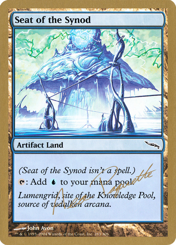 Seat of the Synod (Aeo Paquette) [World Championship Decks 2004] | Amazing Games TCG