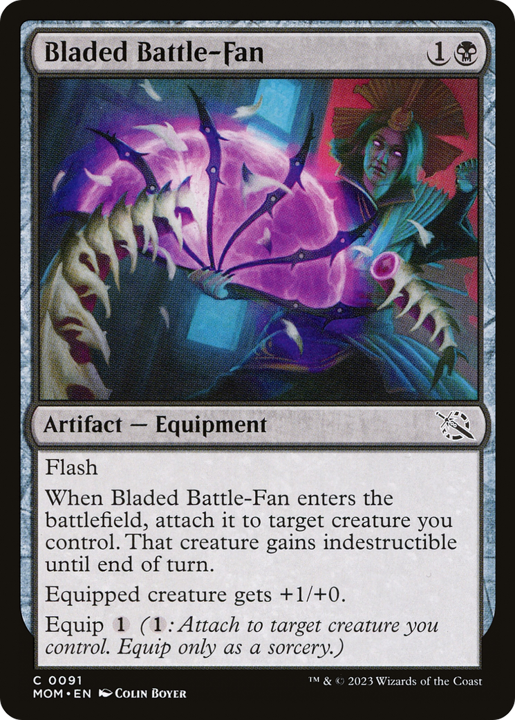 Bladed Battle-Fan [March of the Machine] | Amazing Games TCG