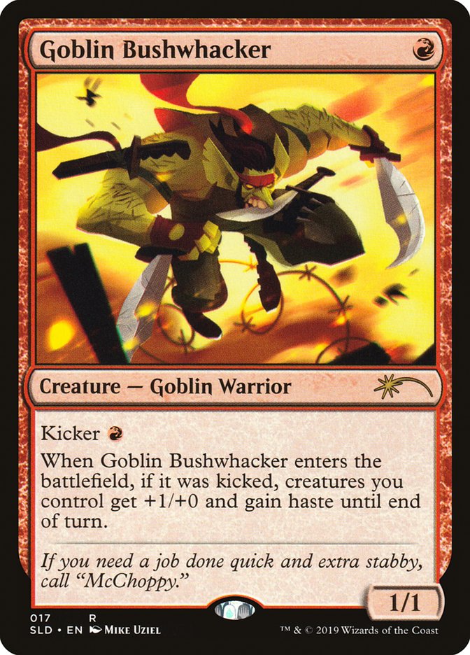 Goblin Bushwhacker [Secret Lair Drop Series] | Amazing Games TCG