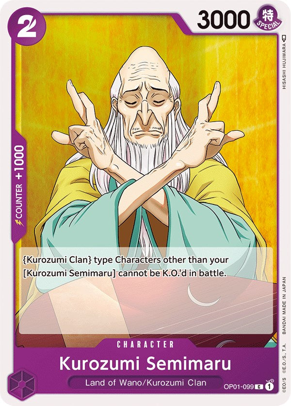 Kurozumi Semimaru [Romance Dawn] | Amazing Games TCG