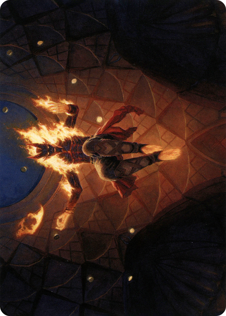 Yusri, Fortune's Flame Art Card [Modern Horizons 2 Art Series] | Amazing Games TCG