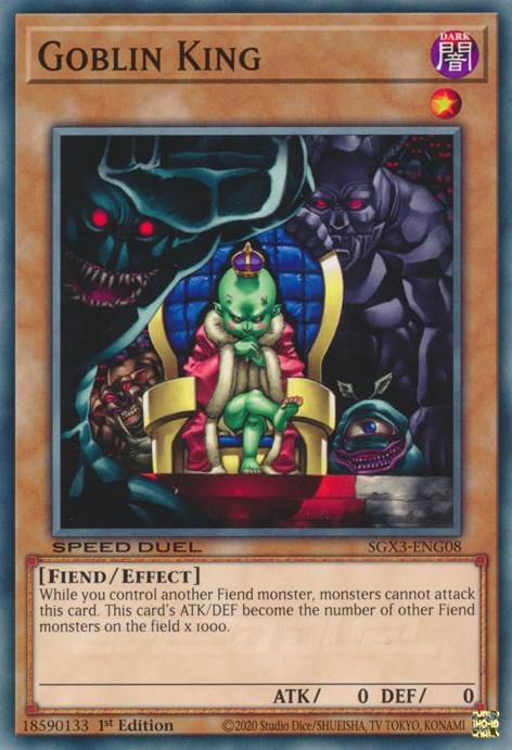 Goblin King [SGX3-ENG08] Common | Amazing Games TCG