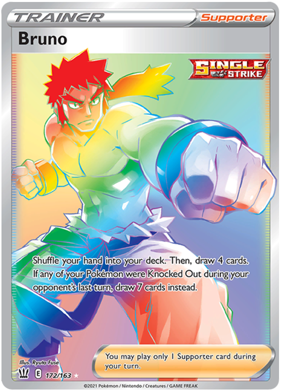 Bruno (172/163) [Sword & Shield: Battle Styles] | Amazing Games TCG
