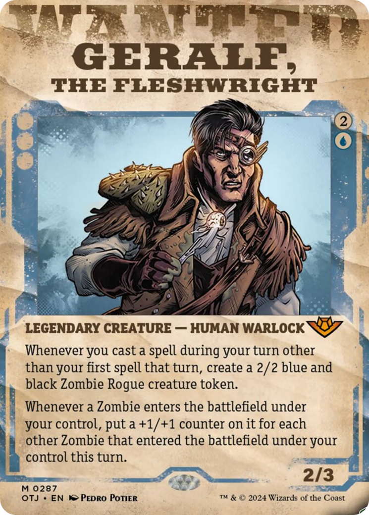 Geralf, the Fleshwright (Showcase) [Outlaws of Thunder Junction] | Amazing Games TCG