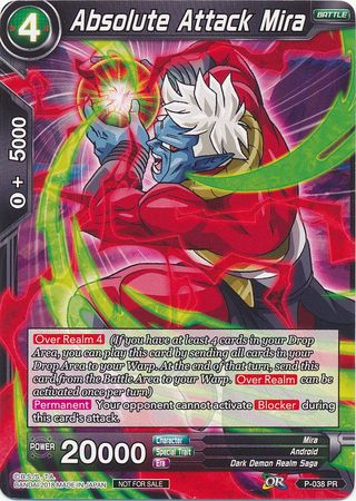 Absolute Attack Mira (P-038) [Promotion Cards] | Amazing Games TCG