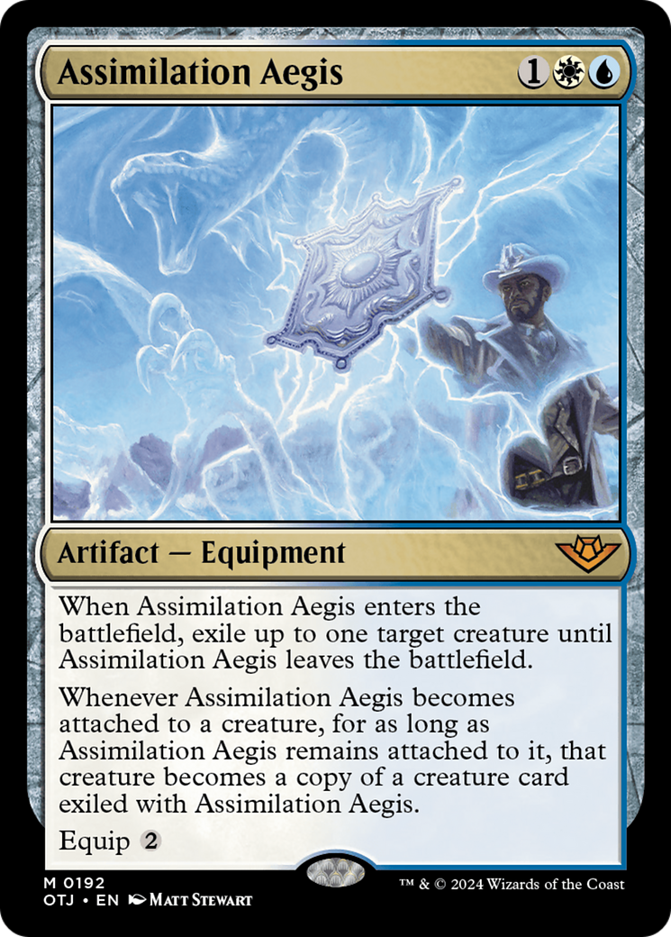 Assimilation Aegis [Outlaws of Thunder Junction] | Amazing Games TCG