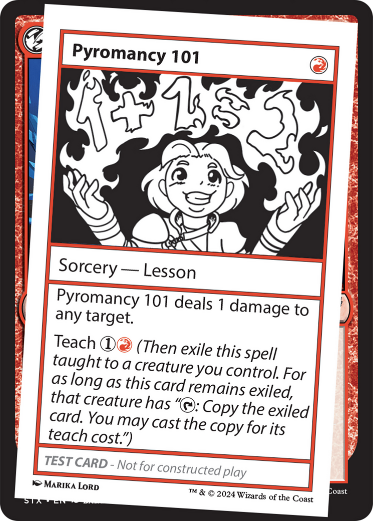 Pyromancy 101 [Mystery Booster 2 Playtest Cards] | Amazing Games TCG