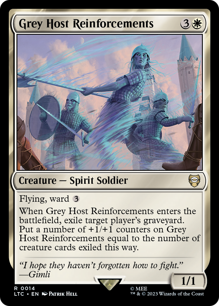 Grey Host Reinforcements [The Lord of the Rings: Tales of Middle-Earth Commander] | Amazing Games TCG